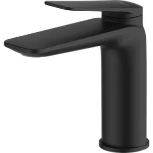 Paris Basin Mixer Matte 5Star Lead Free | Made From Zinc/Brass In Black By Oliveri by Oliveri, a Bathroom Taps & Mixers for sale on Style Sourcebook