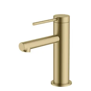 Venice Basin Mixer (Straight Spout) 5Star Classic Lead Free In Gold By Oliveri by Oliveri, a Bathroom Taps & Mixers for sale on Style Sourcebook