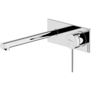 Venice Straight Wall Mixer Set 200mm 5Star Lead Free | Made From Zinc/Brass In Chrome Finish By Oliveri by Oliveri, a Bathroom Taps & Mixers for sale on Style Sourcebook