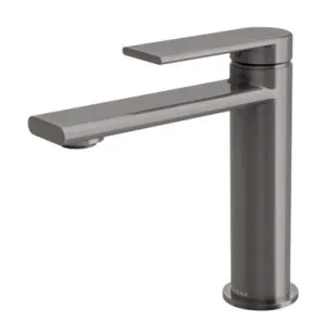 Teel Basin Mixer Lead Free | Made From Brass In Brushed Carbon By Phoenix by PHOENIX, a Bathroom Taps & Mixers for sale on Style Sourcebook