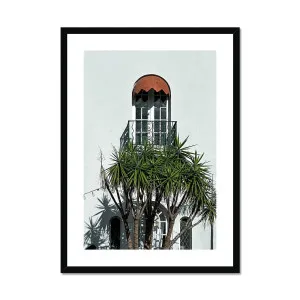 Villa Balcony Framed & Mounted Print by Adam Davies, a Prints for sale on Style Sourcebook