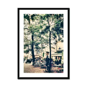 Paris Cafe Streetview Framed Print by null, a Posters for sale on Style Sourcebook