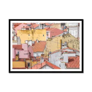Portugal Lisbon Alfama Streets Colour  Framed Print by Seek & Ramble, a Prints for sale on Style Sourcebook