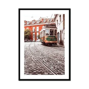 Portugal Lisbon Alfama Tram Framed Print by Seek & Ramble, a Prints for sale on Style Sourcebook