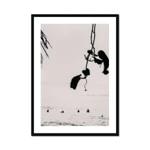 Black and White Bali Coastal Tranquility Framed Print by Seek & Ramble, a Prints for sale on Style Sourcebook