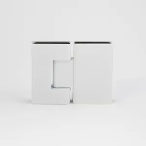 Stealth Glass to Glass 180 Degree  Hinge White by Estelle, a Bathroom Fixtures for sale on Style Sourcebook