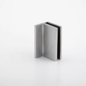 Statesman  Wall to Glass Clamp with leg Matte Chrome by Estelle, a Bathroom Fixtures for sale on Style Sourcebook