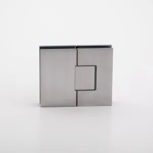 Statesman Glass to Glass Hinge Satin Chrome by Estelle, a Bathroom Fixtures for sale on Style Sourcebook