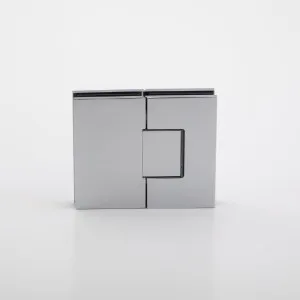 Statesman Glass to Glass Hinge Polished Chrome by Estelle, a Bathroom Fixtures for sale on Style Sourcebook