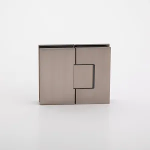 Statesman Glass to Glass Hinge Satin Nickel by Estelle, a Bathroom Fixtures for sale on Style Sourcebook