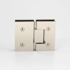 Boston Glass to Glass 180 Degree Hinge Polished Nickel by Estelle, a Bathroom Fixtures for sale on Style Sourcebook