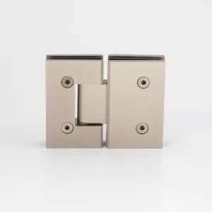 Boston Glass to Glass 180 Degree Hinge Satin Nickel by Estelle, a Bathroom Fixtures for sale on Style Sourcebook