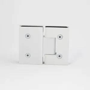Boston Glass to Glass 180 Degree Hinge White by Estelle, a Bathroom Fixtures for sale on Style Sourcebook