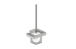 Boston Toilet Brush and Holder Satin Nickel by null, a Toilet Brushes & Sets for sale on Style Sourcebook