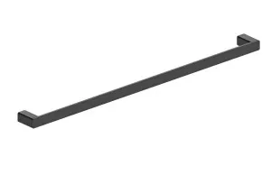 Boston Towel Rail Single 800mm Matte Black by Estelle, a Towel Rails for sale on Style Sourcebook