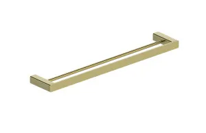 Boston Towel Rail Double 600mm Brushed Brass by Estelle, a Towel Rails for sale on Style Sourcebook