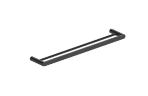 Statesman Towel Rail Double 600mm Matte Black by Estelle, a Towel Rails for sale on Style Sourcebook