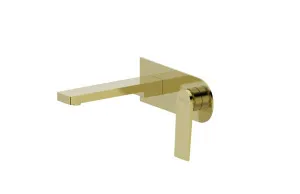 Statesman Bath Spout with Mixer Brushed Brass by null, a Bathroom Taps & Mixers for sale on Style Sourcebook
