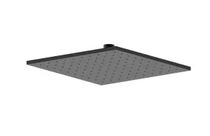 Square Shower Head Matte Black by null, a Shower Heads & Mixers for sale on Style Sourcebook