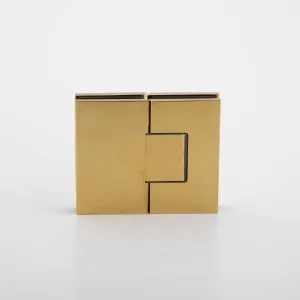 Statesman Glass to Glass Hinge  Polished Brass by Estelle, a Bathroom Fixtures for sale on Style Sourcebook