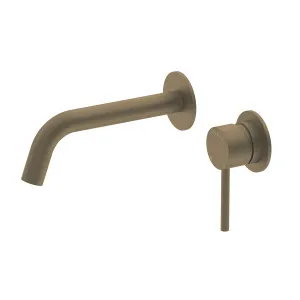 Pinnacles Wall Spout and Mixer Antique Brass by null, a Bathroom Taps & Mixers for sale on Style Sourcebook