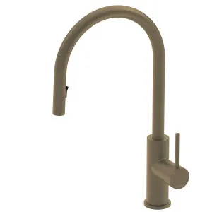 Pinnacles Pull Out Kitchen Mixer Antique Brass by Estelle, a Kitchen Taps & Mixers for sale on Style Sourcebook