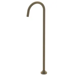 Pinnacles Floor Standing Bath Spout Antique Brass by null, a Bathroom Taps & Mixers for sale on Style Sourcebook
