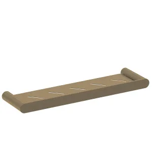 Pinnacles Shower Shelf 500mm Antique Brass by null, a Shelves & Hooks for sale on Style Sourcebook