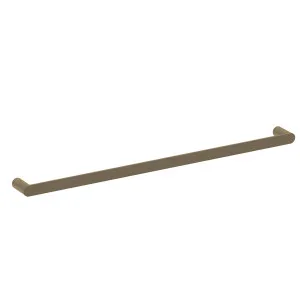 Pinnacles Towel Rail Single 800 mm Antique Brass by Estelle, a Towel Rails for sale on Style Sourcebook