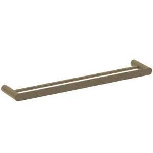 Pinnacles Towel Rail Double 600mm Antique Brass by Estelle, a Towel Rails for sale on Style Sourcebook