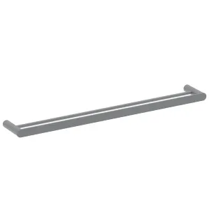 Pinnacles Towel Rail Double 800mm Brushed Gun Metal by Estelle, a Towel Rails for sale on Style Sourcebook