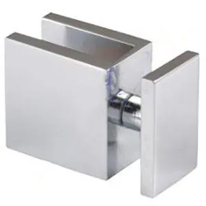 Boston 90 Degree Glass to Glass Clamp Satin Gun Metal by Estelle, a Bathroom Fixtures for sale on Style Sourcebook