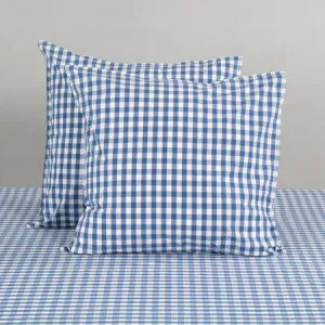 Modella Pillowcase Pair - 100% Cotton, European, Blue - Canningvale by Canningvale, a Sheets for sale on Style Sourcebook