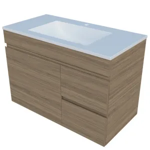 Bargo Vanity 900mm Centre Bowl Regal Top Wall hung by Timberline, a Vanities for sale on Style Sourcebook