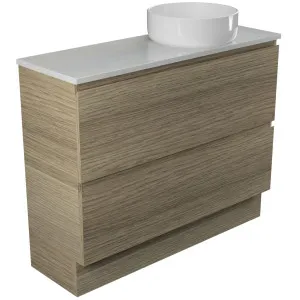 Billie Vanity 1050mm Right WG Basin SilkSurface AC Top Floor standing by Timberline, a Vanities for sale on Style Sourcebook