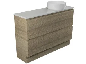 Billie Vanity 1200mm Right WG Basin SilkSurface AC Top Floor standing by Timberline, a Vanities for sale on Style Sourcebook