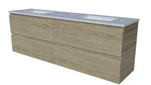 Billie Vanity 1500mm Double WG Basins SilkSurface UC Top Wall hung by Timberline, a Vanities for sale on Style Sourcebook