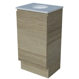 Billie Vanity 450mm Centre WG Basin SilkSurface UC Top Floor standing by Timberline, a Vanities for sale on Style Sourcebook