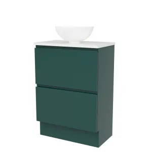 Billie Vanity 600mm Centre WG Basin SilkSurface AC Top Floor standing by Timberline, a Vanities for sale on Style Sourcebook