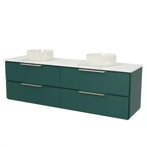 Colby Vanity 1800mm Centre WG Basin SilkSurface AC Top Wall hung by Timberline, a Vanities for sale on Style Sourcebook