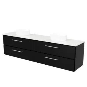 Colby Vanity 2100mm Centre WG Basin SilkSurface AC Top Wall hung by Timberline, a Vanities for sale on Style Sourcebook