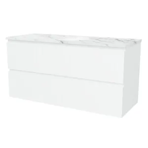 Henley Vanity 1200mm Centre WG Basin SilkSurface UC Top Wall hung by Timberline, a Vanities for sale on Style Sourcebook