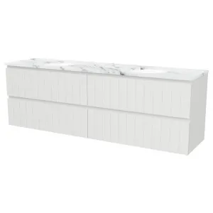 Henley Vanity 1800mm Double WG Basins SilkSurface UC Top Wall hung by Timberline, a Vanities for sale on Style Sourcebook