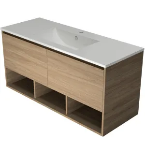 Kansas Vanity 1200mm Centre Bowl Alpha Top Wall hung by Timberline, a Vanities for sale on Style Sourcebook
