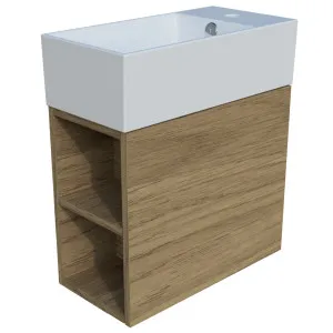 Lottie Vanity 480mm Right Bowl Liberty Top Wall hung by Timberline, a Vanities for sale on Style Sourcebook