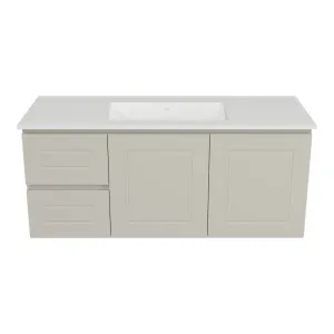 Nevada Classic Vanity 1200mm Centre Bowl Alpha Top Wall hung by Timberline, a Vanities for sale on Style Sourcebook