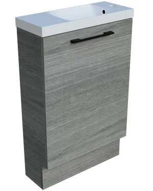 Ollie Vanity 550mm Right Bowl Nano Top Floor standing by Timberline, a Vanities for sale on Style Sourcebook