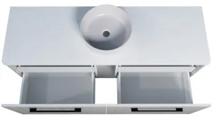 Saba Vanity 1500mm Centre WG Basin SilkSurface AC Top Wall hung by Timberline, a Vanities for sale on Style Sourcebook