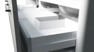 Saba Vanity 1500mm Double WG Basins SilkSurface UC Top Wall hung by Timberline, a Vanities for sale on Style Sourcebook