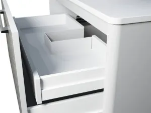 Saba Vanity 900mm Centre WG Basin SilkSurface UC Top Wall hung by Timberline, a Vanities for sale on Style Sourcebook